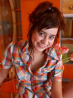 Attractive young redhead by Young Legal Porn