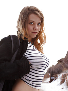 Beautiful american teen girl Hilary Craig at Red Rocks by Zishy