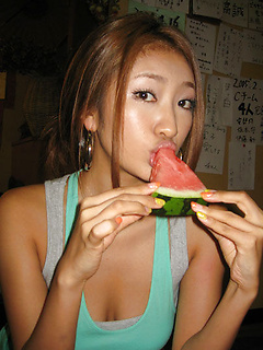 Incredibly sexy and beautiful asian idol posing in her bikini by AllGravure