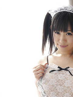 Cute Yui Kyouno is our waitress today by JapanHDV