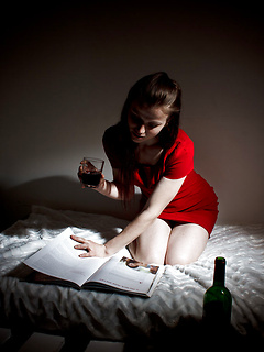 Izabella H: "The Study" by Higinio Domingo by The Life Erotic