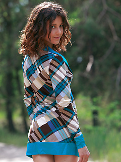 Cutie strips outdoors by Showy Beauty