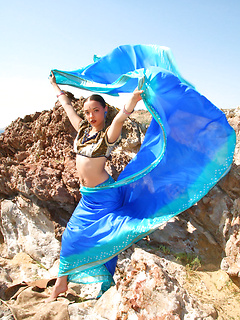 Perfection in a blue cape by Amour Angels