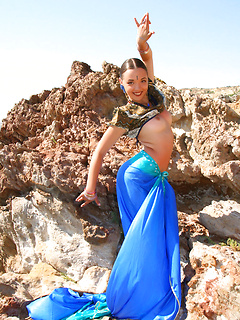 Perfection in a blue cape by Amour Angels