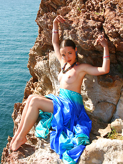 Perfection in a blue cape by Amour Angels