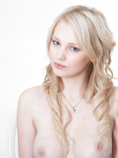 Flawless babe teasing by Amour Angels