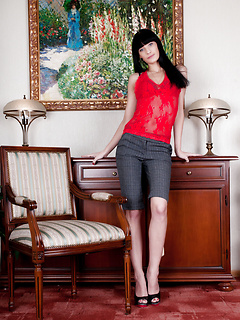 Slim small titted cutie by Amour Angels