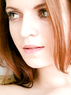 Hot long haired teen by Amour Angels