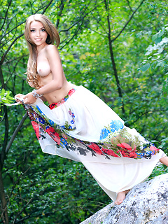 Amazing busty chick by Amour Angels