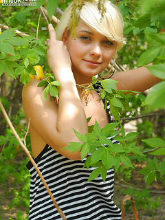 Tempting nude blonde by Amour Angels