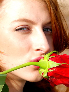 Pretty redhead by Amour Angels