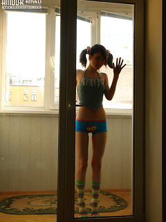 Funny girl indoors by Amour Angels